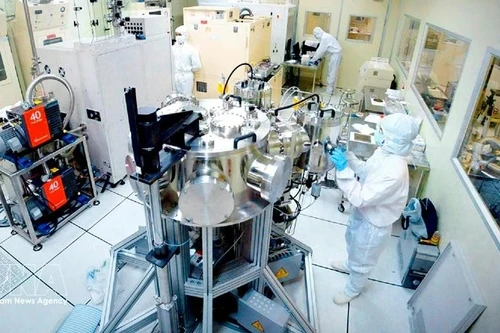 Laboratoire de recherche en nanotechnologies modernes de l'Université nationale de Ho Chi Minh-Ville. Photo : VNA.