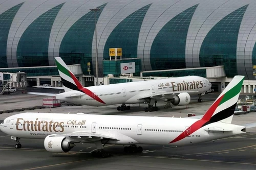 Un avion de la compagnie Emirates. Photo : Reuters.