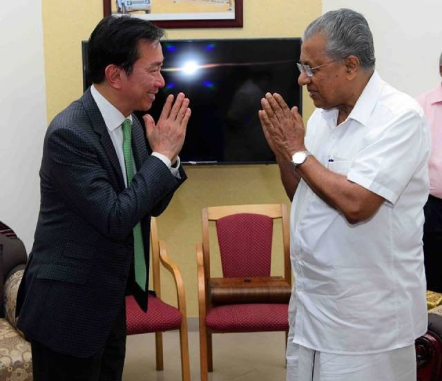 L’ambassadeur Phạm Sanh Châu estime que l’élément personnel et l’identité individuelle sont essentiels en diplomatie. Photo : baoquocte.vn tim-hieu-va-thuc-day-cac-co-hoi-hop-tac-kinh-te-dau-tu-giua-bang-kerala-an-do-va-viet-nam-1.jpg
