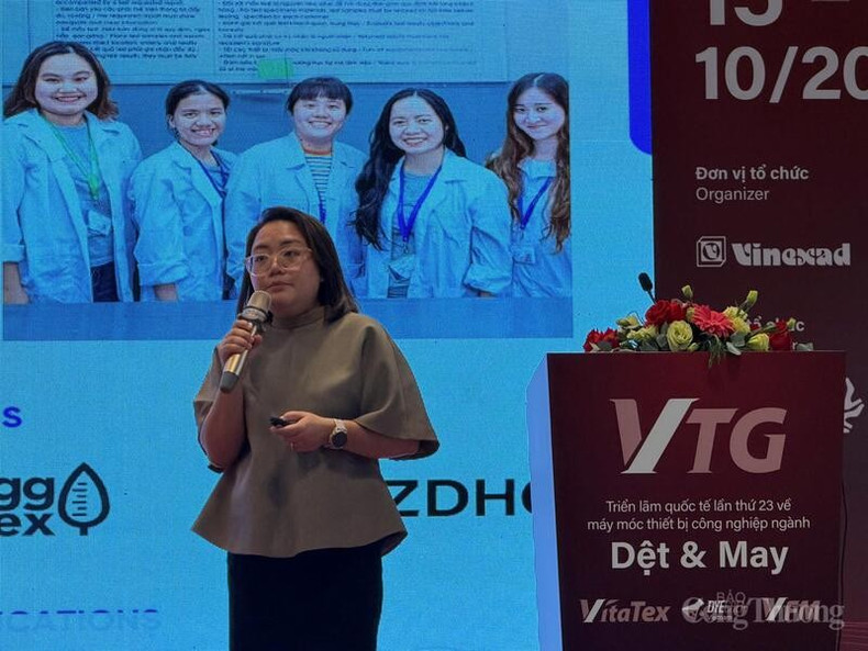 La directrice commerciale, Société par actions Scavi Vietnam, Le Thi Thao Nguyen. Photo : congthuong.vn ba-nguyen-20312630.jpg