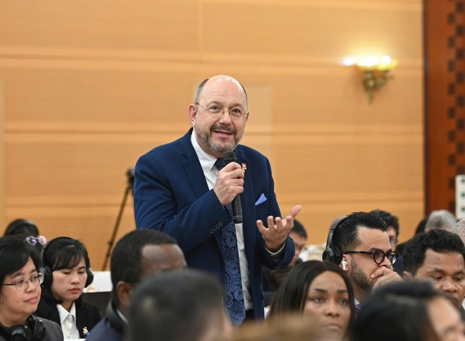 L’ambassadeur de Suisse au Vietnam, Thomas Gass. Photo: VNA