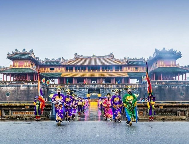 Recréer les valeurs culturelles traditionnelles pour contribuer au développement du tourisme. Photo : Administration nationale du tourisme du Vietnam