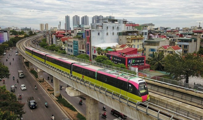Le projet de la ligne de métro n°3 (Nhon – gare de Hanoï) a été conçu avec l'assistance technique de la société française Systra. Photo : VNA Le projet de la ligne de métro n°3 (Nhon – gare de Hanoï) a été conçu avec l'assistance technique de la société française Systra. Photo : VNA