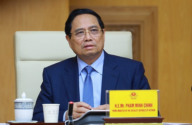 Le Premier ministre Pham Minh Chinh. Photo: VNA