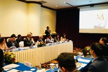 Réunion sur le développement d'un écosystème d'innovation lié à l'éducation en matière de propriété intellectuelle, le 24 novembre. Photo : NDEL.