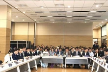 Conférence de promotion de la coopération économique Vietnam–République de Corée. Photo : VNA.