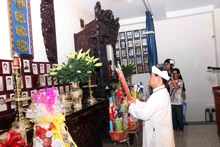 Cérémonie marquant le centenaire de la secte caodaïste à Ho Chi Minh-Ville. Photo : VNA.
