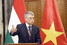 Le président de l'Assemblée nationale hongroise, Kover Laszlo. Photo : VOV.