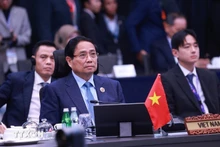 Le PM Pham Minh Chinh au 28e Sommet ASEAN+3. Photo : VNA