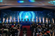 Cérémonie inaugurale du parc technologique numérique à usage mixte. Photo : VOV.