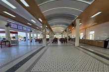 L'aire de repos située au km 205+92 fait partie du tronçon Vinh Hao – Phan Thiêt de l'autoroute Nord-Sud à l’Est. Photo : VNA.