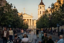 Vilnius, la capitale de la Lituanie. Photo: nhandan.vn
