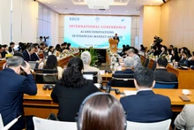 Conférence scientifique internationale « Intelligence artificielle et innovation dans l'analyse des marchés financiers ». Photo : NDEL.