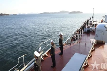 Le navire 015-Tran Hung Dao achève sa visite en République de Corée