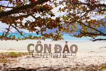 À cette saison, la mer de Con Dao est d’un calme remarquable, sa surface d’un vert émeraude limpide semble permettre d’en apercevoir le fond. À l’aube, le soleil se lève au-dessus de la mer, ses rayons dorés se déposant sur les bateaux amarrés après une nuit de pêche. Photo : nld.com.vn