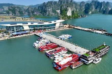 Le port d'Ao Tien-Van Don. Photo : daidoanket.vn