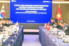 Vue de la 20e réunion du Comité économique mixte Vietnam-République de Corée, à Séoul, le 14 novembre. Photo : VNA.