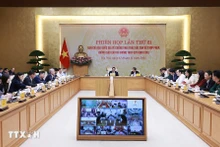 La 21ᵉ réunion du Comité national de direction pour la lutte contre la pêche illicite. Photo : VNA.