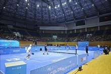 La PPA Tour Asia – MB Vietnam Cup 2025, tournoi international de pickleball, se déroule à Da Nang. Photo : VNA