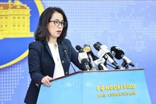 La porte-parole du ministère des Affaires étrangères, Pham Thu Hang. Photo : VNA.