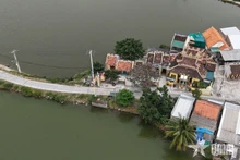 Un coin du village ancien de Ha Lien. Photo : qdnd.vn