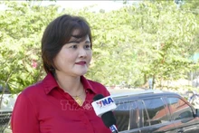 Pham Thi Minh Huong, vice-présidente de l’Association des entrepreneurs vietnamiens à l’étranger. Photo : VNA.