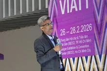 Ashok Kumar Kundu, directeur de la société Vernal Textile lors de VIATT 2026. Photo : congthuong.vn