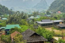 Un coin du site touristique communautaire de Muong Long, commune de Muong Long, province de Nghe An. Photo : NDEL.