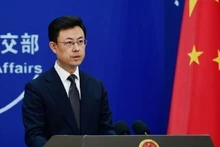 Le porte-parole du ministère chinois des Affaires étrangères, Guo Jiakun. Photo : IRNA/VNA.