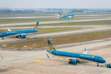 Des avions de Vietnam Airlines. Photo : VNA.