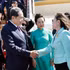 Le président de l’Assemblée nationale du Vietnam Tran Thanh Man et son épouse Nguyen Thi Thanh Nga sont arrivés le 9 septembre à Oulan-Bator pour une visite officielle en Mongolie. Photo : VNA.