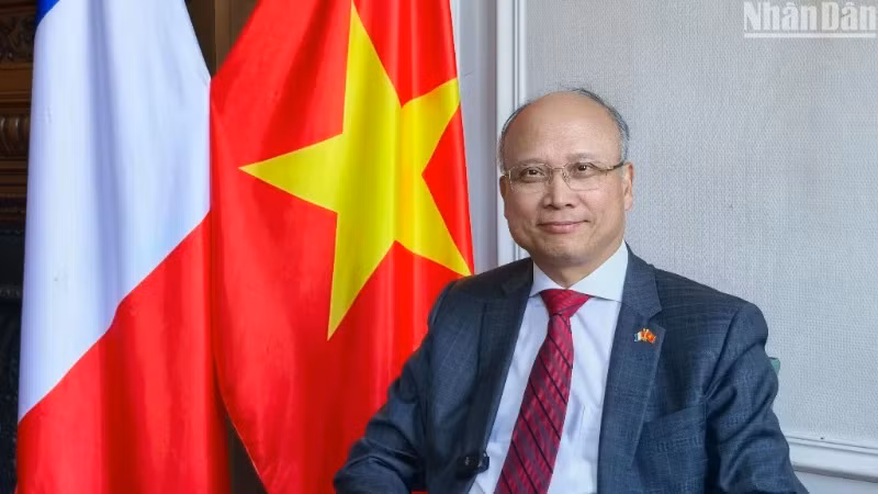 L’ambassadeur du Vietnam en France, Dinh Toan Thang. Photo : NDEL.
