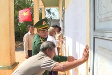 La frontière de Gia Lai est prête pour le jour du vote