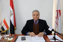 Reda El Taify, ancien ambassadeur d’Égypte au Vietnam et actuel directeur de la Fondation de la bibliothèque publique égyptienne. Photo : VNA.