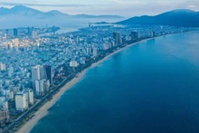 La plage de My Khe, à Da Nang. Photo : VNA.