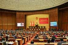 La Conférence nationale sur l’étude et la mise en œuvre de la Résolution du XIVᵉ Congrès du Parti. Photo : Nhân Dân.
