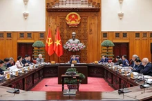 Le Premier ministre Pham Minh Chinh. Photo : VNA.