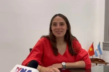 La docteure en relations internationales Nadia Radulovich. Photo : VNA.