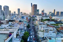 [Photo] Ho Chi Minh-Ville : le projet d’élargissement de l’axe Nguyen Tat Thanh pour fluidifier la circulation