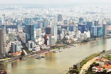 Hô Chi Minh-Ville prépare les infrastructures pour le Centre financier international. Photo : Le Minh.