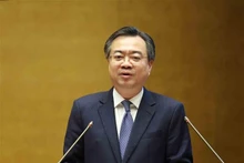 Nguyen Thanh Nghi, membre du Bureau politique, secrétaire du Comité central et chef de la Commission centrale des politiques et stratégies du Parti. Photo : VNA.