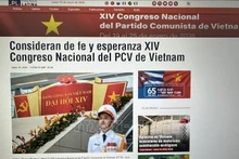 La rubrique spéciale de Prensa Latina sur le XIVᵉ Congrès national du Parti. Photo: VNA.