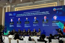 Le colloque « Transport urbain durable : solutions clés pour des villes agréables à vivre ». Photo : VnEconomy.