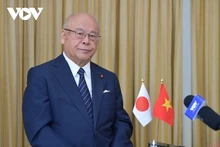 Takebe Tsutomu, conseiller spécial de l’Alliance parlementaire d’amitié Japon – Vietnam. Photo : VOV.