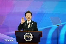 Lee Jae-myung, nouveau président de la République de Corée. Photo : Xinhua/VNA.