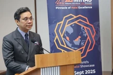 Firdauz Othman, consul général de Malaisie à Hô Chi Minh-Ville, s’exprime lors du séminaire. Photo : NDEL.