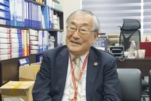 Le professeur japonais Furuta Motoo. Photo : NDEL.