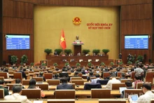 L’Assemblée nationale adopte une Résolution sur la création d’un Centre financier international au Vietnam. Photo : NDEL.