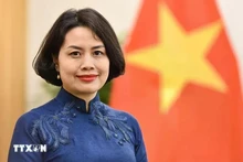 L’ambassadrice du Vietnam en Finlande et en Estonie, Pham Thi Thanh Binh. Photo : VNA.