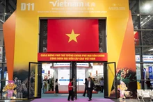 Le pavillon du Vietnam à la 22ᵉ Foire CAEXPO. Photo : NDEL.